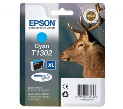 Epson C13T13024020 (T1302) Cyan Original Cartridge