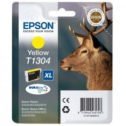 EPSON - Epson C13T13044020 (T1304) Sarı Orjinal Kartuş (T2321)