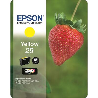 EPSON - Epson C13T29844022 (T2984) Yellow Original Cartridge - XP-235 / XP-435