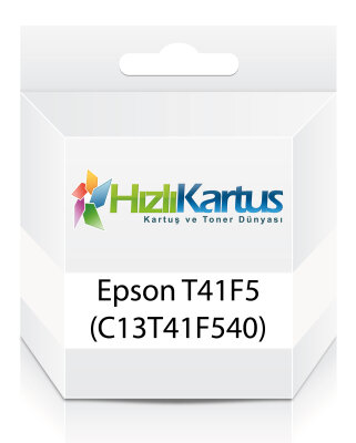 Epson T41F5 (C13T41F540) Siyah Muadil Kartuş - SC-T 3400A - EPSON