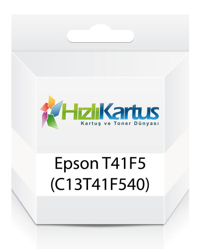 Epson T41F5 (C13T41F540) Siyah Muadil Kartuş - SC-T 3400A - 1