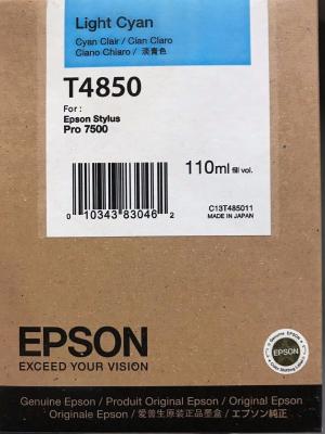 EPSON - Epson C13T485011 (T4850) Açık Mavi Orjinal Kartuş - Stylus Pro 7500 (T8879)
