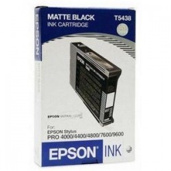 EPSON - Epson C13T543800 (T5438) Mat Siyah Orjinal Kartuş - Stylus Pro 4000 (T1313)