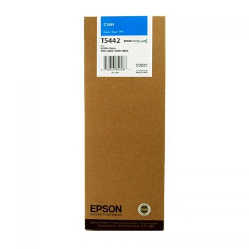 Epson C13T544200 (T5442) Mavi Orjinal Kartuş - Stylus Pro 4000 (T10059)