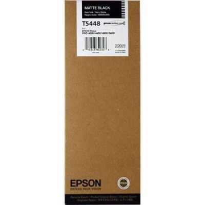 Epson C13T544800 (T5448) Matte Black Original Cartridge - Stylus Pro 4000 - 2
