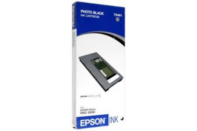 EPSON - Epson C13T549100 (T5491) Black Original Cartridge - Stylus Pro 10600 