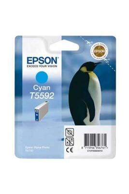 EPSON - Epson C13T559240 (T5592) Cyan Original Cartridge - Stylus Photo RX700