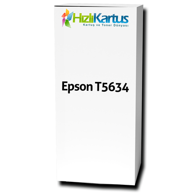 EPSON - Epson C13T563400 (T5634) Sarı Muadil Kartuş - Stylus Pro 7800 (T2365)