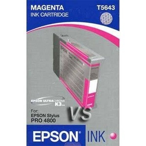 Epson C13T564300 (T5643) Magenta Original Cartridge - Stylus Pro 4800