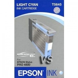 EPSON - Epson C13T564500 (T5645) Lıght Cyan Original Cartridge - Stylus Pro 4800