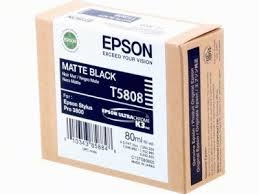 Epson C13T580800 (T5808) Matte Black Original Cartridge - Stylus Pro 3800