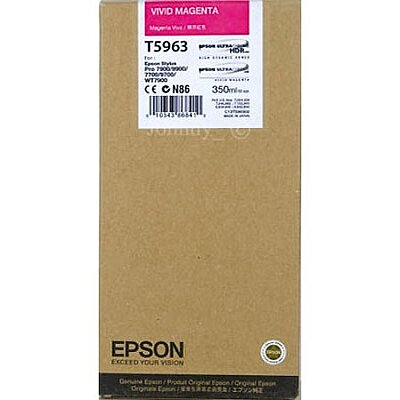 Epson C13T596300 (T5963) Vivid Magenta Original Cartridge - Stylus Pro 7700 - 2