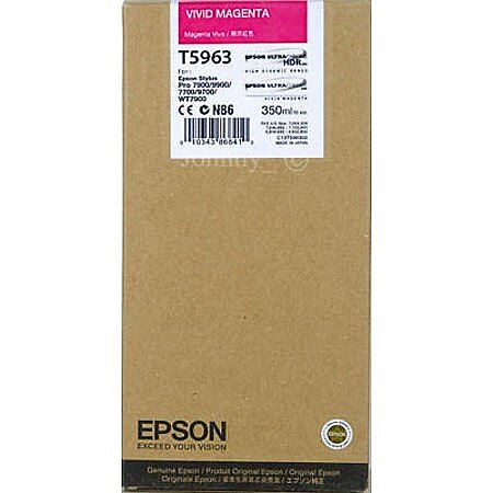 Epson C13T596300 (T5963) Vivid Magenta Original Cartridge - Stylus Pro 7700 - 2