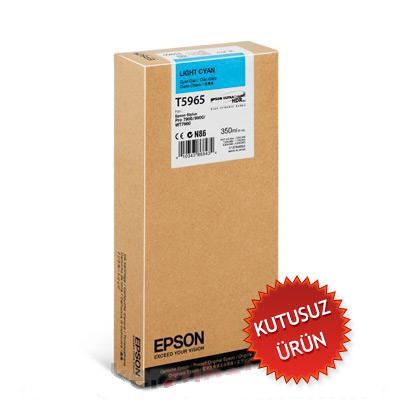 EPSON - Epson C13T596500 (T5965) Açık Mavi Orjinal Kartuş - Stylus Pro 7700 (U) (T7719)