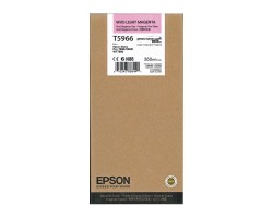 EPSON - Epson C13T596600 (T5966) Açık Kırmızı Orjinal Kartuş - Stylus Pro 7700 (T1618)