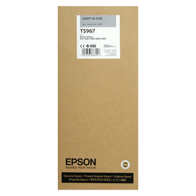 Epson C13T596700 (T5967) Açık Siyah Orjinal Kartuş - Stylus Pro 7700 (T6998) - EPSON