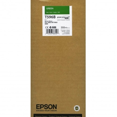 EPSON - Epson C13T596B00 (T596B) Yeşil Orjinal Kartuş - Stylus Pro 7700 (T6997)
