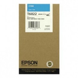 EPSON - Epson C13T602200 (T6022) Cyan Original Cartridge - Stylus Pro 7800 