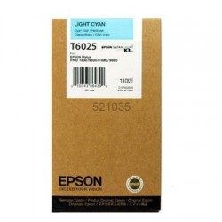 Epson C13T602500 (T6025) Lıght Cyan Original Cartridge - Stylus Pro 7800 - EPSON