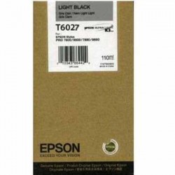 EPSON - Epson C13T602700 (T6027) Açık Siyah Orjinal Kartuş - Stylus Pro 7800 (T1581)