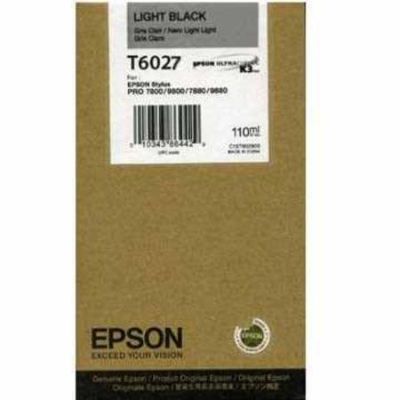 Epson C13T602700 (T6027) Açık Siyah Orjinal Kartuş - Stylus Pro 7800 (T1581)