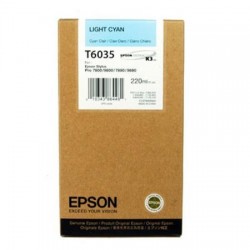 EPSON - Epson C13T603500 (T6035) Lıght Cyan Original Cartridge - Stylus Pro 7800 