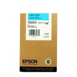 EPSON - Epson C13T605500 (T6055) Lıght Cyan Original Cartridge - Stylus Pro 4800