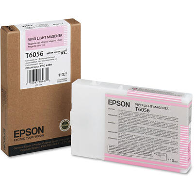 EPSON - Epson C13T605600 (T6056) Açık Kırmızı Orjinal Kartuş - Stylus Pro 4800 (T1796)