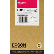 EPSON - Epson C13T605B00 (T605B) Magenta Original Cartridge - Stylus Pro 4800