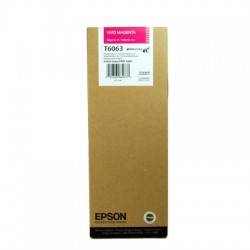 EPSON - Epson C13T606300 (T6063) Kırmızı Orjinal Kartuş - Stylus Pro 4800 (T2619)
