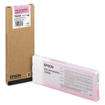 EPSON - Epson C13T606600 (T6066) Açık Kırmızı Orjinal Kartuş - Stylus Pro 4800 (T1611)