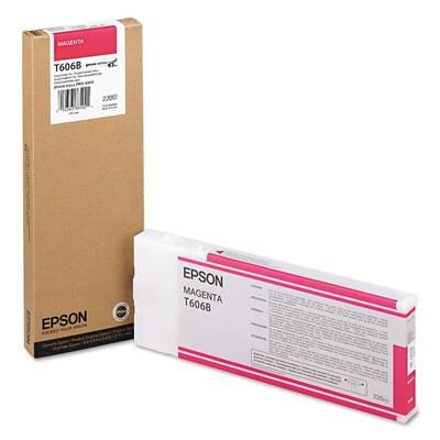 EPSON - Epson C13T606B00 (T606B) Kırmızı Orjinal Kartuş - Stylus Pro 4800 (T2109)