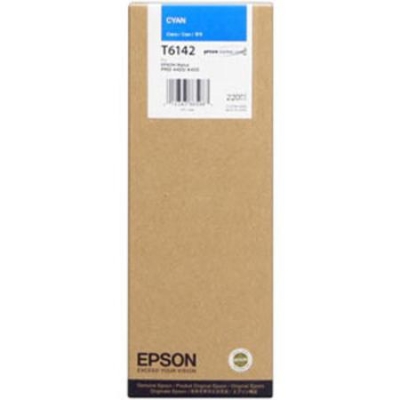 EPSON - Epson C13T614200 (T6142) Cyan Original Cartridge - Stylus Pro 4000 