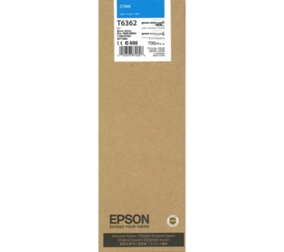 Epson C13T636200 (T6362) Cyan Original Cartridge - Stylus Pro 7700 - 2