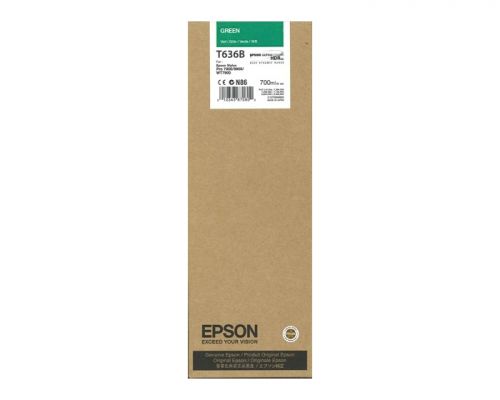 Epson C13T636B00 (T636B) Green Original Cartridge - Stylus Pro 7700 