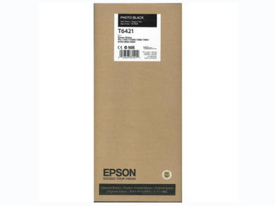 EPSON - Epson C13T642100 (T6421) Photo Black Original Cartridge - Stylus Pro 7700