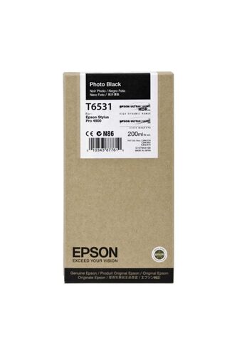 Epson C13T653100 (T6531) Photo Black Original Cartridge - Stylus Pro 4900