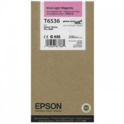 EPSON - Epson C13T653600 (T6536) Açık Kırmızı Orjinal Kartuş - Stylus Pro 4900 (T1809)