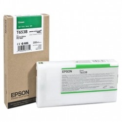 EPSON - Epson C13T653B00 (T653B) Green Original Cartridge - Stylus Pro 4900