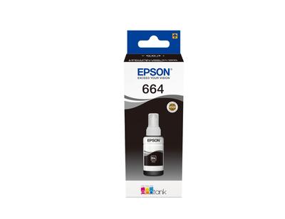 EPSON - Epson C13T664100 (T6641) Black Original Ink Cartridge