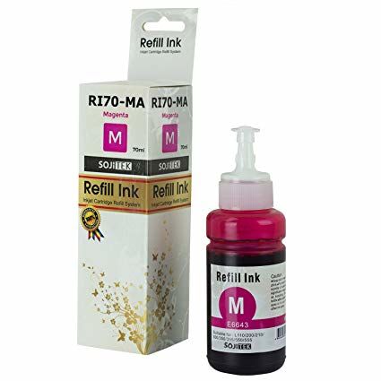 Epson C13T664300 (T6643) Kırmızı Muadil Mürekkep Kartuş (T9198) - 1