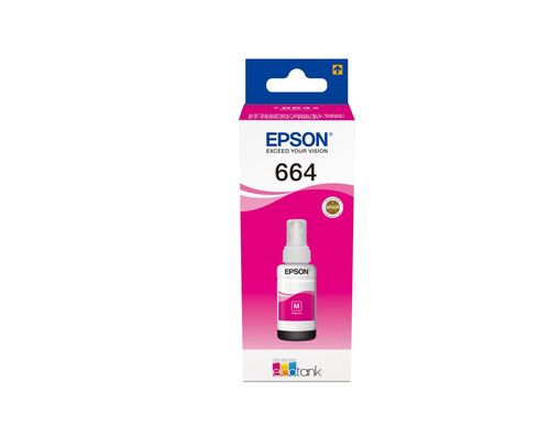 Epson C13T664300 (T6643) Magenta Original Ink Cartridge