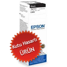 EPSON - Epson C13T67314A (T6731) Black Orginal Ink Cartridge (Damaged Box)