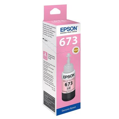 EPSON - Epson C13T67364A (T6736) Açık Kırmızı Orjinal Mürekkep Kartuş (T1821)