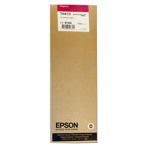 Epson C13T687300 (T6873) UltraChrome Magenta Original Cartridge - SureColor S30600