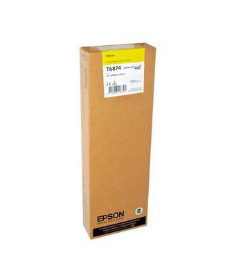 EPSON - Epson C13T687400 (T6874) UltraChrome Sarı Orjinal Kartuş - SureColor S30600 (T10177)