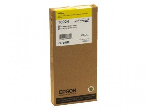 Epson C13T692400 (T6924) Sarı Orjinal Kartuş - SC-T3000 (T1799) - 2