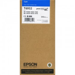 EPSON - Epson C13T693200 (T6932) Cyan Original Cartridge - SC-T3000 