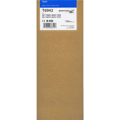 Epson C13T694200 (T6942) Cyan Original Cartridge - SC-T3000 - 2