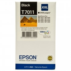 EPSON - Epson C13T70114010 (T7011) Black XXL Original Cartridge - WP-4015DN 